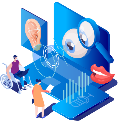 Accessibility audit illustration